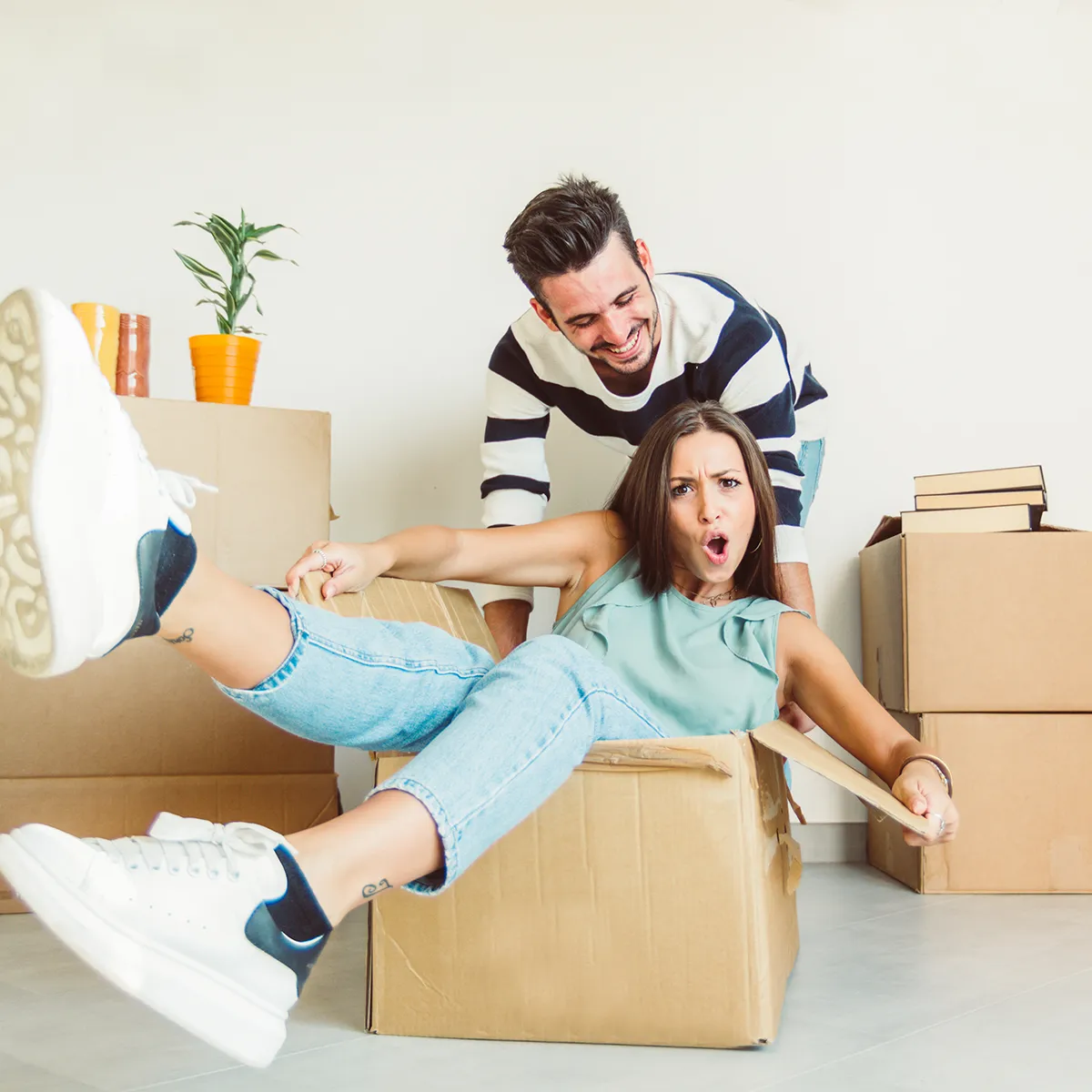 Déménagement en carton